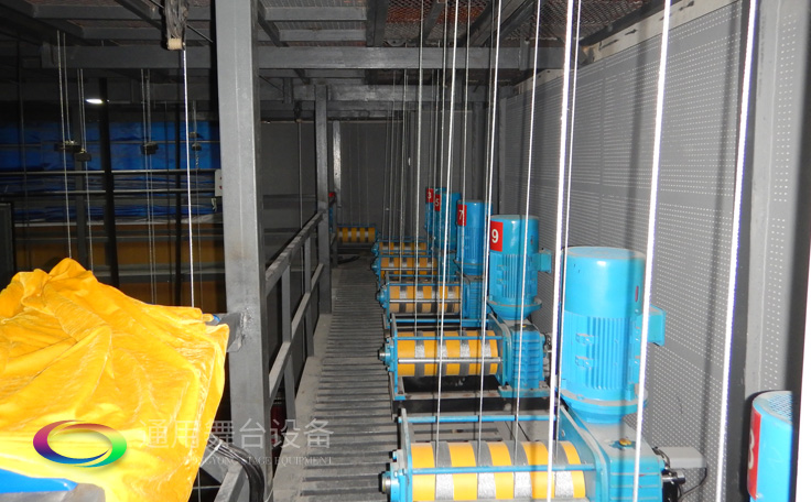 防火、徽標、對開、對開二道、對開三道幕等舞臺吊桿設計常規順序步驟