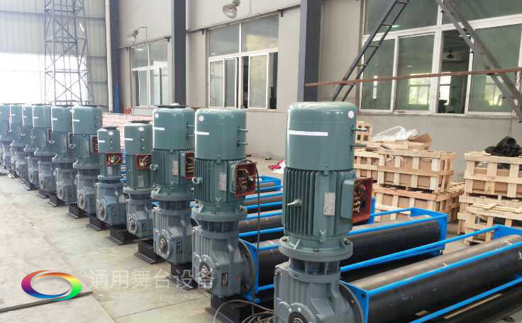 專業(yè)制作舞臺機械 舞臺設備 升降舞臺吊桿 電動對開大幕阻燃幕布