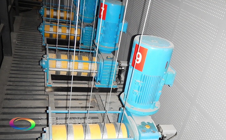 舞臺吊桿卷揚機、控制系統運作原理、組成及注意事項