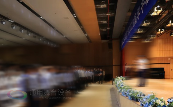 助力漢開書院文化活動高效呈現，彰顯企業教育場景服務實力！南京漢開書院舞臺吊桿、大幕對開項目