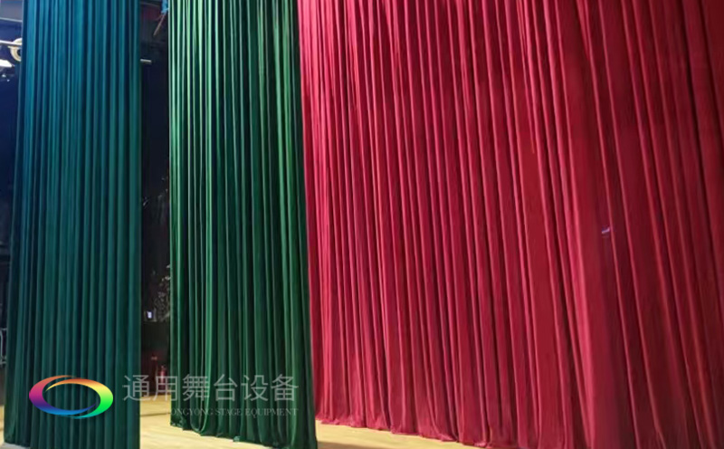 助力教育領域舞臺建設，推動校園文化發展！星海中學報告廳幕布、舞臺吊桿等建設項目